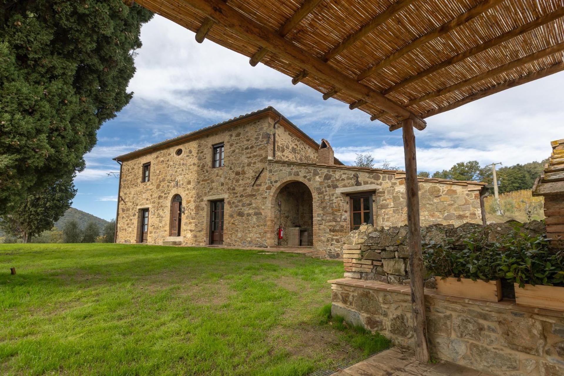 Agriturismo Le Macioche Villa Montalcino Exterior photo